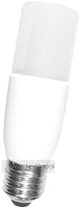 Kedbrooke LED Bulb Stick Down Light T 45 13W E27 1500 Lumens E27 Socket 6500K Cool Day White Light 170-240V 25000 Hours 134mmx45mm Non Dimmable (Pack of 4)