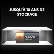 Duracell High Power Lithium CR2 Battery 3 V, Pack of 2 (CR15H270) Designed for Use in Sensors, Keyless Locks, Photo Flash and Flashlights