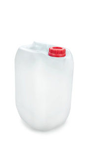 Hasanat Essentials Multipurpose Plastic Jerry Can Perfect for Transporting Water Fuel Lubricants Outdoor Camping Hiking 10 Litre HDPE White (10 LITRE)