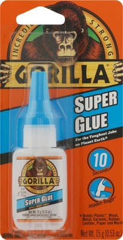 Gorilla Super Glue, 15 G, Clear