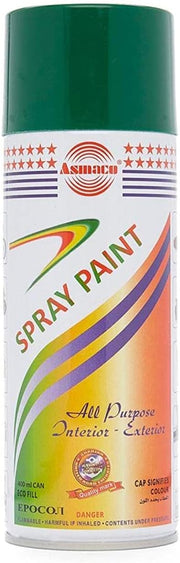 Asmaco All Purpose Interior and Exterior Spray Paint (Green)