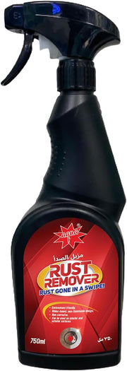 Heavy-Duty Rust Remover – Industrial Strength Formula for Metal Surfaces, Tools, and Appliances – Fast-Acting and Safe for Home Use – 750ml