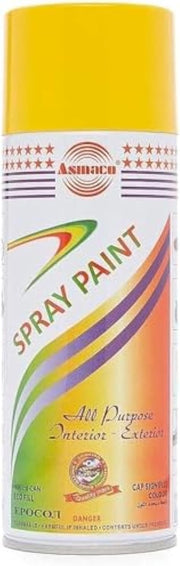 Biella™ Asmaco All Purpose Interior and Exterior Spray Paint (YELLOW)