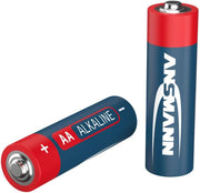 ANSMANN 5015280 RED Alkaline-Batteries, Mignon (AA), LR6, 8pcs General Use Remote Wall clock Flash Light Home toys Office Pack 5 year shelf life
