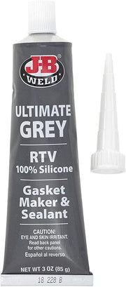 JB WELD 32327 Adhesive Sealant,90ml,Tube,Grey G4595985
