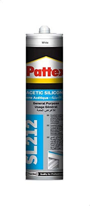 Pattex SL212 Silicone, 280 ml, White