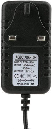 Voltron-12V 2A Switching Power Adapter AC-DC with 3pin UK plug