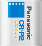Panasonic CR-P2 1 Lithium Battery 6V (One Card)
