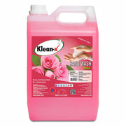 Klean x Hand Wash – Antibacterial & Moisturizing Liquid Soap, 5 Ltr – Gentle, Dermatologist-Approved, Soft on Skin, Suitable for All Skin Types, Soft Hands (Lemon)