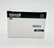 Maxell CR 2016 LITHIUM BATTERIES (2 piece) 3V Watch 2016 New