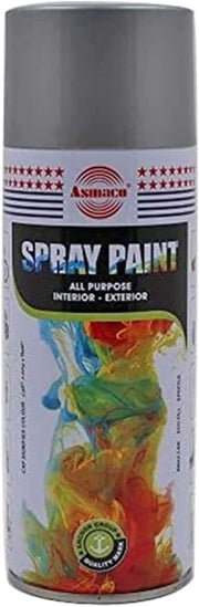Asmaco Spray Paint Silver 400ML