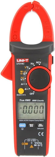 UNI-T UT216C, True RMS Digital Clamp Meters 600A