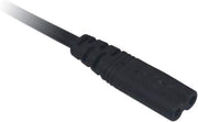 Hike Universal Power Cable for PS2/PS3 Slim/PS4/Xbox One (Black)