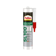 Pattex Sl100 Acrylic Sealant In White, Joint Filler For Interior Use, Ideal For Cracks, Door & Window Frame Sealant, Easy To Use White Sealant, 1X280ml Cartridge