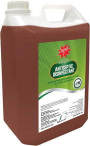 Aqua Antiseptic Disinfectant | Powerful Antibacterial Cleaner for Home & Personal Use | All-Purpose Skin & Surface Cleaner | 5L