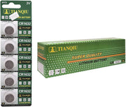 Tianqiu - CR1632 3V Lithium Batteries, 5 Pieces