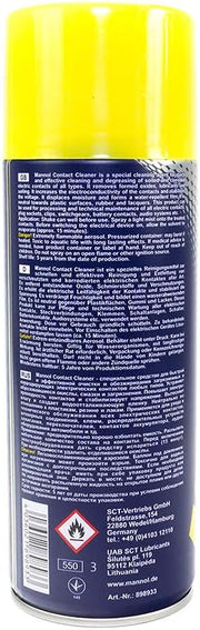 MANNOL 9893 Germany Electrical Contact Cleaner Spray - 450 ml