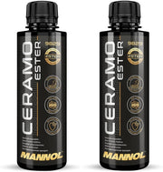 Mannol HTE - Germany 2 Pc Pack 9829 Ceramo Ester, Friction Modifier, Advanced Anti-Wear & Anti-Friction Engine Oil Additive with h-BN Microparticles (250ml)