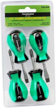 SDS304M-Screw Driver Set 4 Pcs, 2 Pcs Slotted (-) & 2 Pcs Phillips (+)