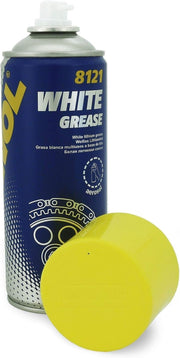 SCT MANNOL 8121 Lubrication White lithium Grease Spray - German Brand Quality - 450 ml