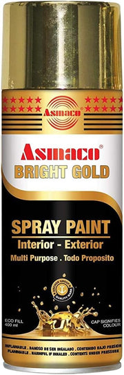 Asmaco Spray Paint Bright Gold