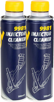 MANNOL 9981 Petrol Injector Cleaner – Gasoline Fuel Injection System Cleaner Additive 2x 300ml