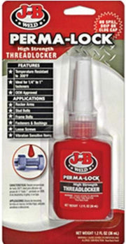 JB Weld 27136 Perma-Lock High Strength Threadlocker - 1.2oz. (36ml.)