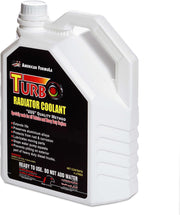 Turbo Radiator Coolant Red 4 Ltr - High-Performance Antifreeze, Engine Cooling & Corrosion Protection for All Vehicles - Ready to Use, All-Weather Formula