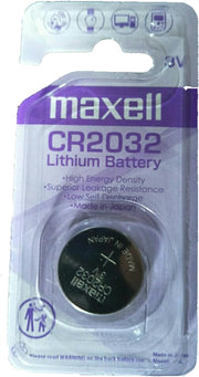 Maxell CR2032 3V Lithium Coin Battery - One Piece