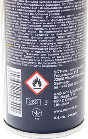 MANNOL 9964 Air Filter Oil Germany 200ml
