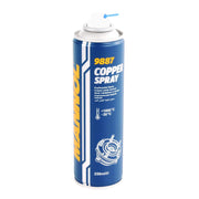 HTE MANNOL Copper Spray 250ml, High Temperature Anti-Seize Lubricant for Brake System Protection, Metal Surface Treatment, Screws, Spark Plug Threads, Exhaust Bolts – Anti-Rust, Anti-Squeak (2)