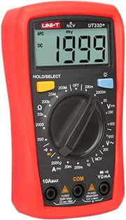 Digital Multimeter Palm Size (Resistance 200M And Square Output) Ut 33D Uni-T