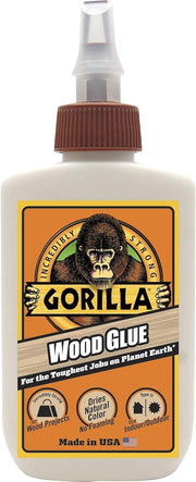 Gorilla Wood Glue, 4 Ounce Bottle, (Pack of 1)
