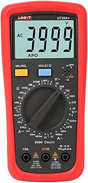 UNI-T-UT39A+ Modern Digital multimeter (Capacitance 10mF)-1000VDC & 750 VAC (10A MAX)