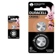 DURACELL CR2025 COIN BATTERIES 3V LITHIUM 2 BATTERIES