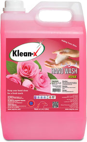Klean x Hand Wash – Antibacterial & Moisturizing Liquid Soap, 5 Ltr – Gentle, Dermatologist-Approved, Soft on Skin, Suitable for All Skin Types, Soft Hands