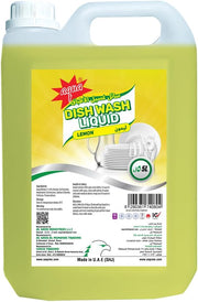Aqua Dish Wash Liquid Lemon 5 Ltr