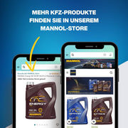 MANNOL 9808 Auto Car Shampoo Professional Concentrated Car Cleaning Foam for all Paintwork Surfaces, Give the Car a Shiny, Glossy look - Citrus Pleasant Scent - 1L