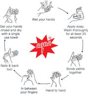 Aqua Rose Handwash - 500ml x 3 | Soft & Refreshing | Antibacterial Protection | Nourishing & Germ-Fighting Formula