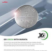 Murata SR621SW / 364 Watch Battery Made in Japan Pack of 5