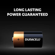DURACELL C 2 LONG LASTING POWER GUARANTEED 1.5 V