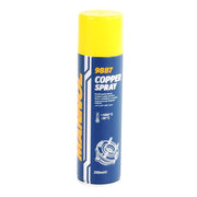 HTE MANNOL Copper Spray 250ml, High Temperature Anti-Seize Lubricant for Brake System Protection, Metal Surface Treatment, Screws, Spark Plug Threads, Exhaust Bolts – Anti-Rust, Anti-Squeak (2)