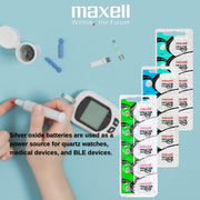Maxell Men's/Women's Watch Battery Button Cell SR621SW SR-621SW 364 (Pack of 5)