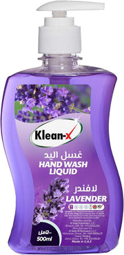 Klean X Handwash 500ml Combo Pack (3 Pieces) – Refreshing Hand Cleanser | Antibacterial Liquid Soap for Soft Hands | Gentle on Skin, Refreshing Fragrance | Nourishing & Hydrating Formula