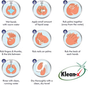 Klean x Hand Wash – Antibacterial & Moisturizing Liquid Soap, 5 Ltr – Gentle, Dermatologist-Approved, Soft on Skin, Suitable for All Skin Types, Soft Hands