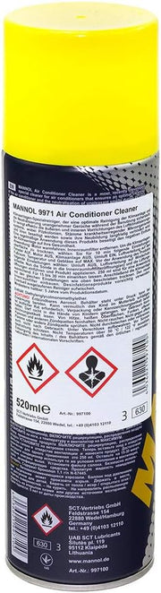 Mannol Germany 9971 - Air Conditioner A/C cleaner Foam - 520 ml
