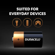 DURACELL C 2 LONG LASTING POWER GUARANTEED 1.5 V