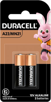 Duracell Alkaline MN21 Battery, Pack of 2, Specialty Devices, Bluetooth Headset, Keyless Car Remote, GPS Tracker