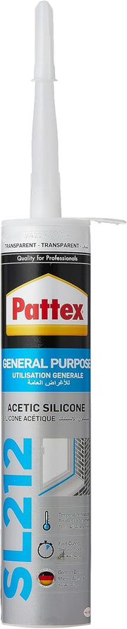 Pattex Gp-Sl212 General Purpose Silicone Sealant For Indoor And Outdoor (White)