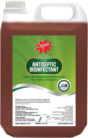 Aqua Antiseptic Disinfectant | Powerful Antibacterial Cleaner for Home & Personal Use | All-Purpose Skin & Surface Cleaner | 5L
